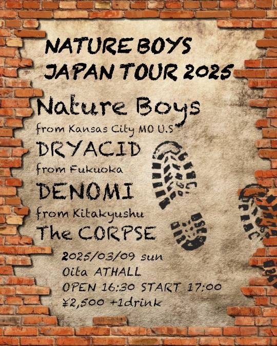 NATURE BOYS JAPAN TOUR 2025